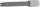 BGS technic bitfej Ribe R13x140mm, 1/2" (BGS 4177)