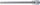 BGS technic bitfej Ribe R8x200mm, 1/2" (BGS 4183)