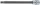 BGS technic bitfej Ribe R9x200mm, 1/2" (BGS 4184)