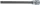 BGS technic bitfej Ribe R10,3x200mm, 1/2" (BGS 4189)