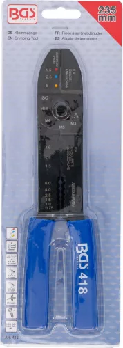 BGS technic Saruzó és csupaszító fogó, 235mm (BGS 418)