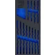 BGS technic Műhelykocsi-betét 1/3 | üres | a BGS 4196-hez (BGS 4196-1)