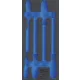 BGS technic Szerszámtálca 1/3 | üres | BGS 4197-hez (BGS 4197-1)