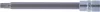 BGS technic Torx bitfej 1/4" T30x100, fúrt, extra hosszú (BGS 4203)