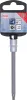 BGS technic Torx bitfej 1/4" T30x100, fúrt, extra hosszú (BGS 4203)