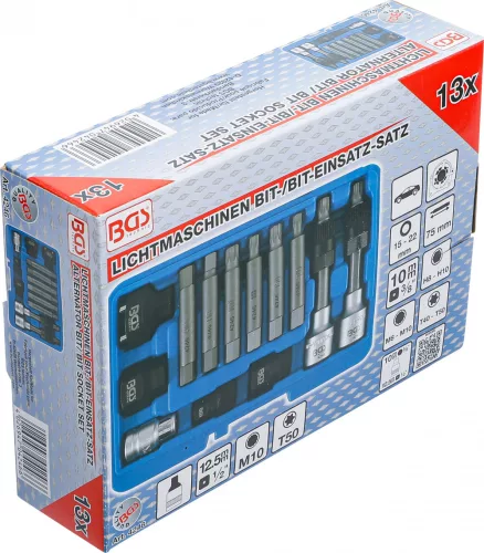 BGS technic 12 részes generátor bitkészlet 1/2" (BGS 4246)