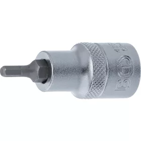   BGS technic Imbusz bitfej 1/2" hossza: 53mm, 4mm (BGS 4250)