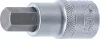 BGS technic Imbusz bitfej 1/2" hossza: 53mm, 12mm (BGS 4256)