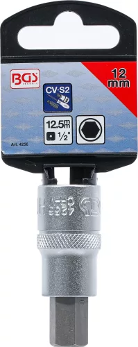 BGS technic Imbusz bitfej 1/2" hossza: 53mm, 12mm (BGS 4256)