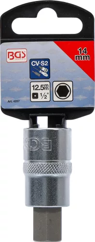 BGS technic Imbusz bitfej 1/2" hossza: 53mm, 14mm (BGS 4257)
