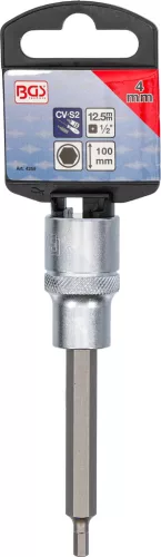 BGS technic Imbusz bitfej 1/2" hossza: 100mm, 4mm (BGS 4259)