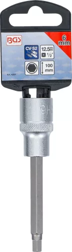 BGS technic Imbusz bitfej 1/2" hossza: 100mm, 6mm (BGS 4261)