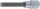 BGS technic Imbusz bitfej 1/2" hossza: 100mm, 10mm (BGS 4264)