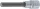 BGS technic Imbusz bitfej 1/2" hossza: 100mm, 10mm (BGS 4264)