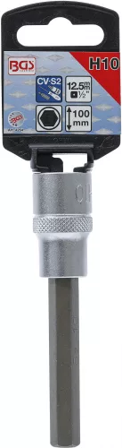 BGS technic Imbusz bitfej 1/2" hossza: 100mm, 10mm (BGS 4264)