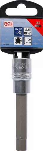 BGS technic 1/2" Imbusz bitfej, 11 mm, 100 mm hosszú (BGS 4266)