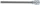 BGS technic bitfej Imbusz 8x200mm, 1/2" (BGS 4278)
