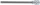 BGS technic bitfej Imbusz 8x200mm, 1/2" (BGS 4278)
