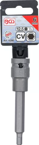 BGS technic Levegős Imbusz bitfej 1/2" 6x100mm (BGS 4286)
