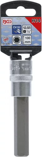 BGS technic Imbusz bitfej, 1/2", 14mm, hossza: 100mm (BGS 4296)