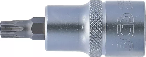 BGS technic Biztonsági Torx bitfej, 1/2", fúrt. T40, 53 mm hosszú (BGS 4326)