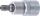 BGS technic Biztonsági Torx bitfej, 1/2", fúrt. T45, 53 mm hosszú (BGS 4327)