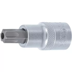   BGS technic Biztonsági Torx bitfej, 1/2", fúrt. T55, 53 mm hosszú (BGS 4329)