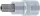 BGS technic Biztonsági Torx bitfej, 1/2", fúrt. T55, 53 mm hosszú (BGS 4329)