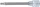 BGS technic bitfej Spline M6x140mm, 1/2" (BGS 4331)