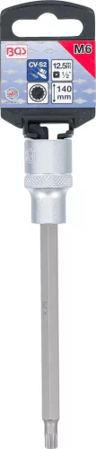 BGS technic bitfej Spline M6x140mm, 1/2" (BGS 4331)