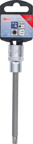 BGS technic bitfej Spline M8x140mm, 1/2" (BGS 4332)