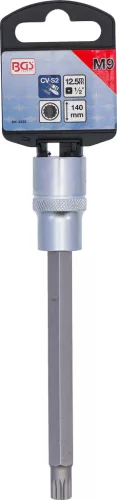 BGS technic bitfej Spline M9x140mm, 1/2" (BGS 4333)