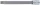 BGS technic bitfej Spline M14x200mm, 1/2" (BGS 4337)