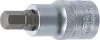 BGS technic Imbusz bitfej 1/2", 9 mm, 53 mm hosszú (BGS 4340)