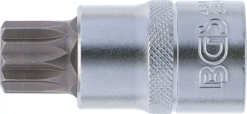 BGS technic Spline Bitfej 1/2", M18 x 55 mm hosszú (BGS 4347)