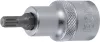 BGS technic Spline típusú bitfej, 1/2", hossza: 53mm, M6 (BGS 4351)