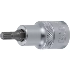   BGS technic Spline típusú bitfej, 1/2", hossza: 53mm, M6 (BGS 4351)