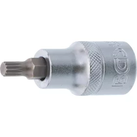   BGS technic Spline típusú bitfej, 1/2", hossza: 53mm, M6 (BGS 4351)