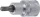 BGS technic Spline típusú bitfej, 1/2", hossza: 53mm, M6 (BGS 4351)