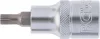 BGS technic Spline típusú bitfej, 1/2", hossza: 53mm, M6 (BGS 4351)