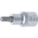 BGS technic Spline típusú bitfej, 1/2", hossza: 53mm, M8 (BGS 4352)