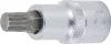 BGS technic Spline típusú bitfej, 1/2", hossza: 53mm, M10 (BGS 4353)