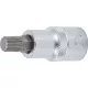 BGS technic Spline típusú bitfej, 1/2", hossza: 53mm, M10 (BGS 4353)