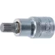 BGS technic Spline típusú bitfej, 1/2", hossza: 53mm, M10 (BGS 4353)