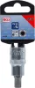 BGS technic Spline típusú bitfej, 1/2", hossza: 53mm, M10 (BGS 4353)