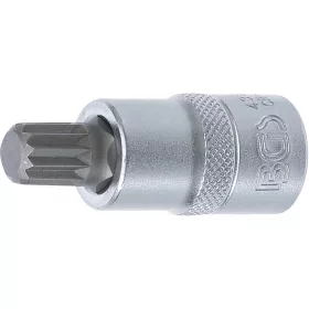   BGS technic Spline típusú bitfej 1/2" hossza: 53mm, M12 (BGS 4354)