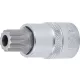 BGS technic XZN-típusú bitfej 1/2" fúrt, M16x58mm (BGS 4356)