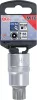 BGS technic XZN-típusú bitfej 1/2" fúrt, M16x58mm (BGS 4356)