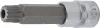 BGS technic XZN-típusú bitfej 1/2" fúrt, M16x100mm (BGS 4357)
