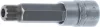 BGS technic XZN-típusú bitfej 1/2" fúrt, M16x100mm (BGS 4357)